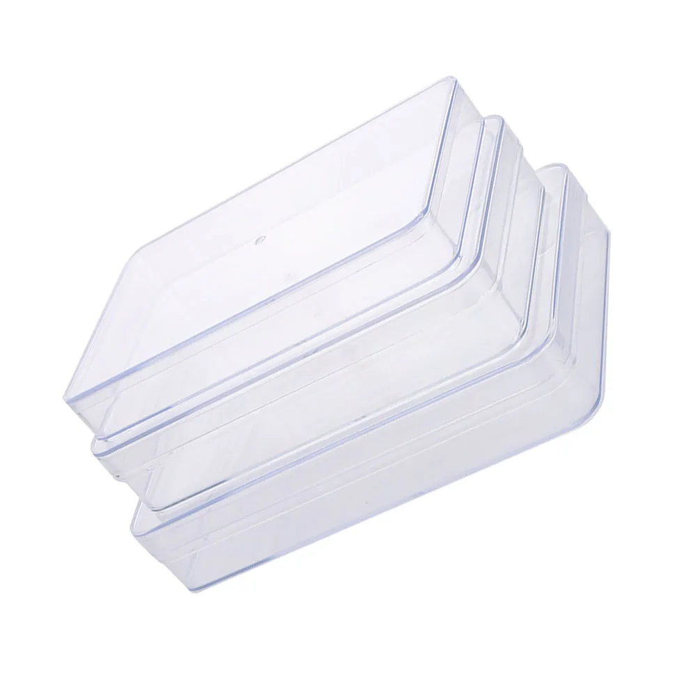 3 Pcs Plastic Box Cake Storage Snack Holder Medicine Case Dessert Cupcake Food Container Leak Resistant Tight Closure Simple
3 Pcs Plastic Box Cake Storage Snack Holder Medicine Case Dessert Cupcake Food Container Leak Resistant Tight Closure Simple