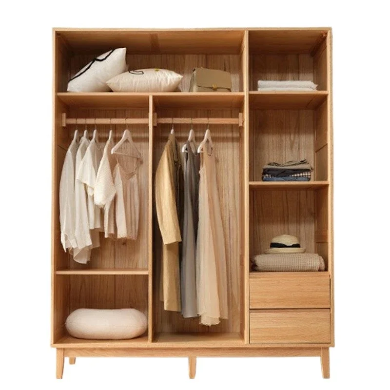 Nordic all solid wood oak three-door wardrobe modern bedroom black walnut wardrobe cherry sliding door storage cabinet
Nordic all solid wood oak three-door wardrobe modern bedroom black walnut wardrobe cherry sliding door storage cabinet