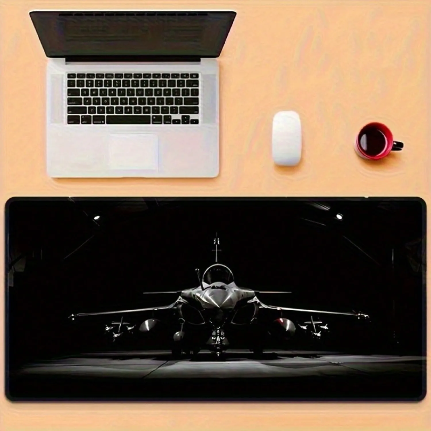 Large Fighter Jet Design Mouse Pad- Non-Slip Rubber Base, Durable Edge Stitching.Rectangular Design Suitable For Office And Gaming- An Ideal Gift For Computer Or Laptop Users
Large Fighter Jet Design Mouse Pad- Non-Slip Rubber Base, Durable Edge Stitching.Rectangular Design Suitable For Office And Gaming- An Ideal Gift For Computer Or Laptop Users