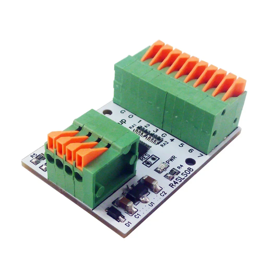 8CH Multipurpose RS485 Modbus Rtu Digital IO Module 141R Spring Terminal Block Master-slave Digital Collection Control R4SLS08
8CH Multipurpose RS485 Modbus Rtu Digital IO Module 141R Spring Terminal Block Master-slave Digital Collection Control R4SLS08