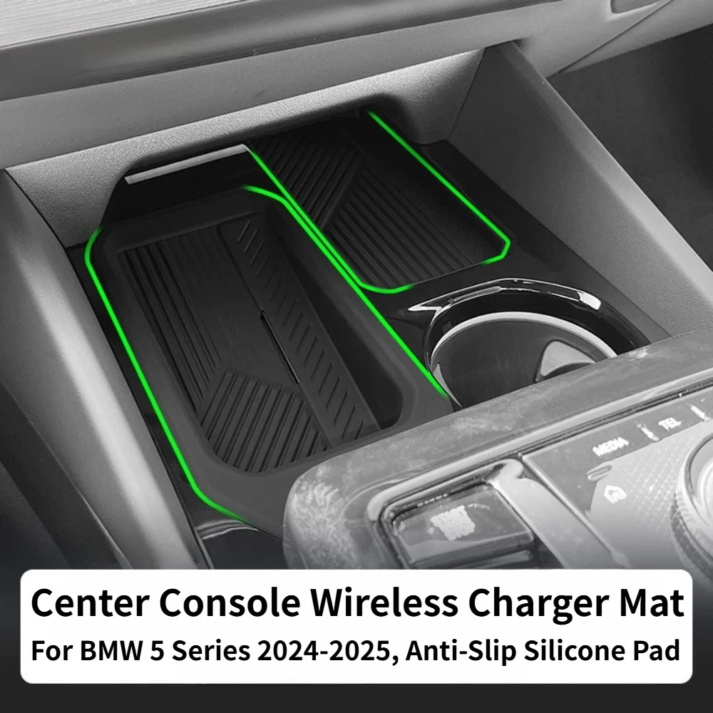 Silicone Wireless Charging Anti Slip Mat For BMW 5 Series i5 2024-2025 530 Center Console Non Slip Protective Interior Parts
Silicone Wireless Charging Anti Slip Mat For BMW 5 Series i5 2024-2025 530 Center Console Non Slip Protective Interior Parts