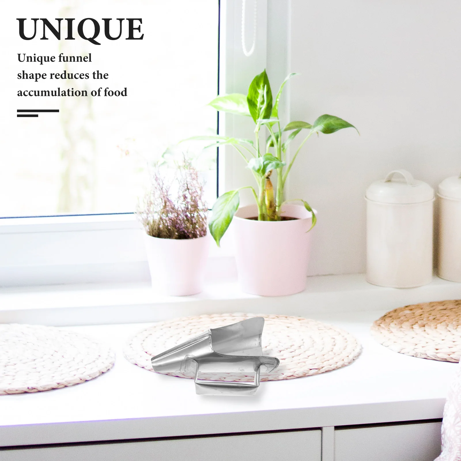 Wide Mouth Metal Food Packaging Funnel for Chicken Claws Small Foods Fast Bagging Tool Nonslip Handle Stable Base Easy Clean
Wide Mouth Metal Food Packaging Funnel for Chicken Claws Small Foods Fast Bagging Tool Nonslip Handle Stable Base Easy Clean