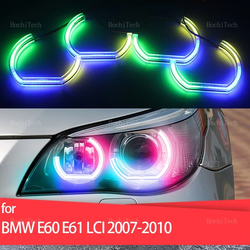 With turn signal Dynamic LED APP control Angel Eyes Ring Lamp for BMW E60 E61 520i 525i 530i 540i 545i 550i M5 facelift 2007-10
With turn signal Dynamic LED APP control Angel Eyes Ring Lamp for BMW E60 E61 520i 525i 530i 540i 545i 550i M5 facelift 2007-10