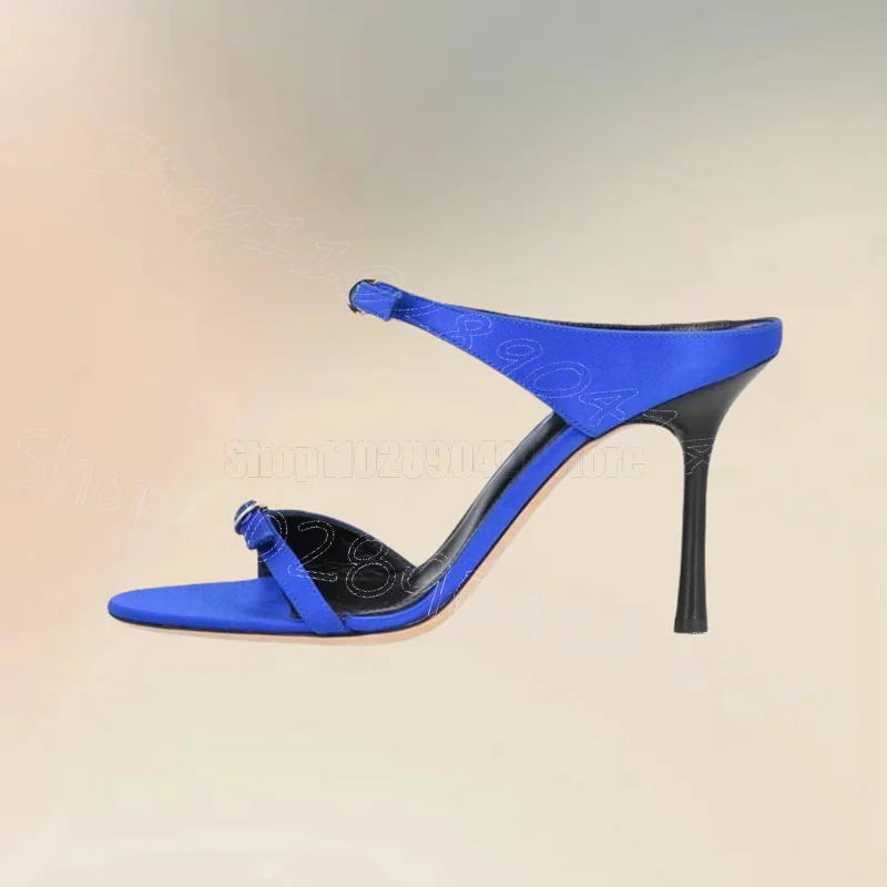 Blue Suede Leather Buckle Open Toe Slippers Slip On Women Shoes Thin High Heels Fashion Party Banquet 2026 Zapatos Para Mujere
Blue Suede Leather Buckle Open Toe Slippers Slip On Women Shoes Thin High Heels Fashion Party Banquet 2026 Zapatos Para Mujere