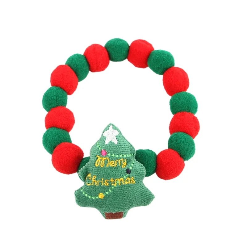 Christmas Cute Dog Cat Plush Ball Necklace Soft Elasticity Collar Pet Neck Accessories Pompom Ball Necklace Gift for Puppy Kitty
Christmas Cute Dog Cat Plush Ball Necklace Soft Elasticity Collar Pet Neck Accessories Pompom Ball Necklace Gift for Puppy Kitty