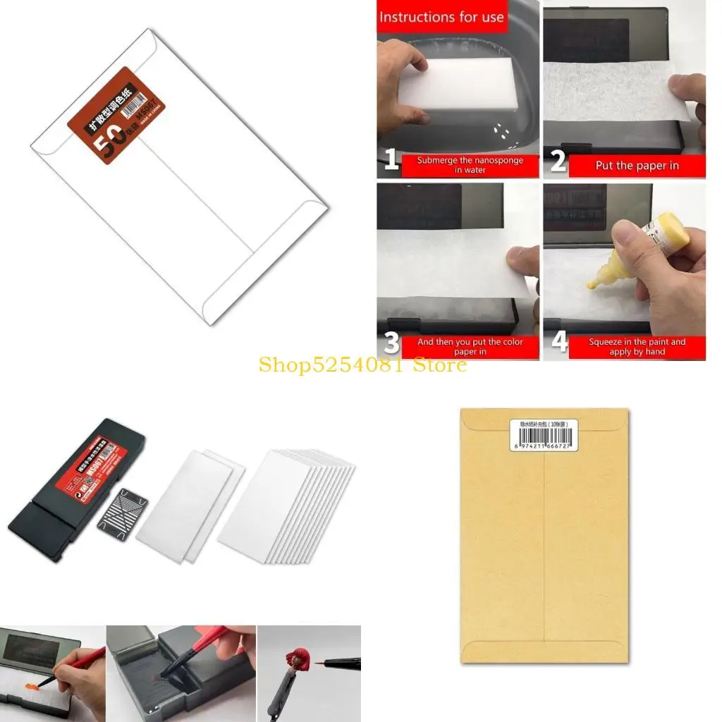 Модель покраски Axyc Painting Whoisture Box Set Wet Palettes для продолжительного срока службы краски и легкого смешивания с
Модель покраски Axyc Painting Whoisture Box Set Wet Palettes для продолжительного срока службы краски и легкого смешивания с