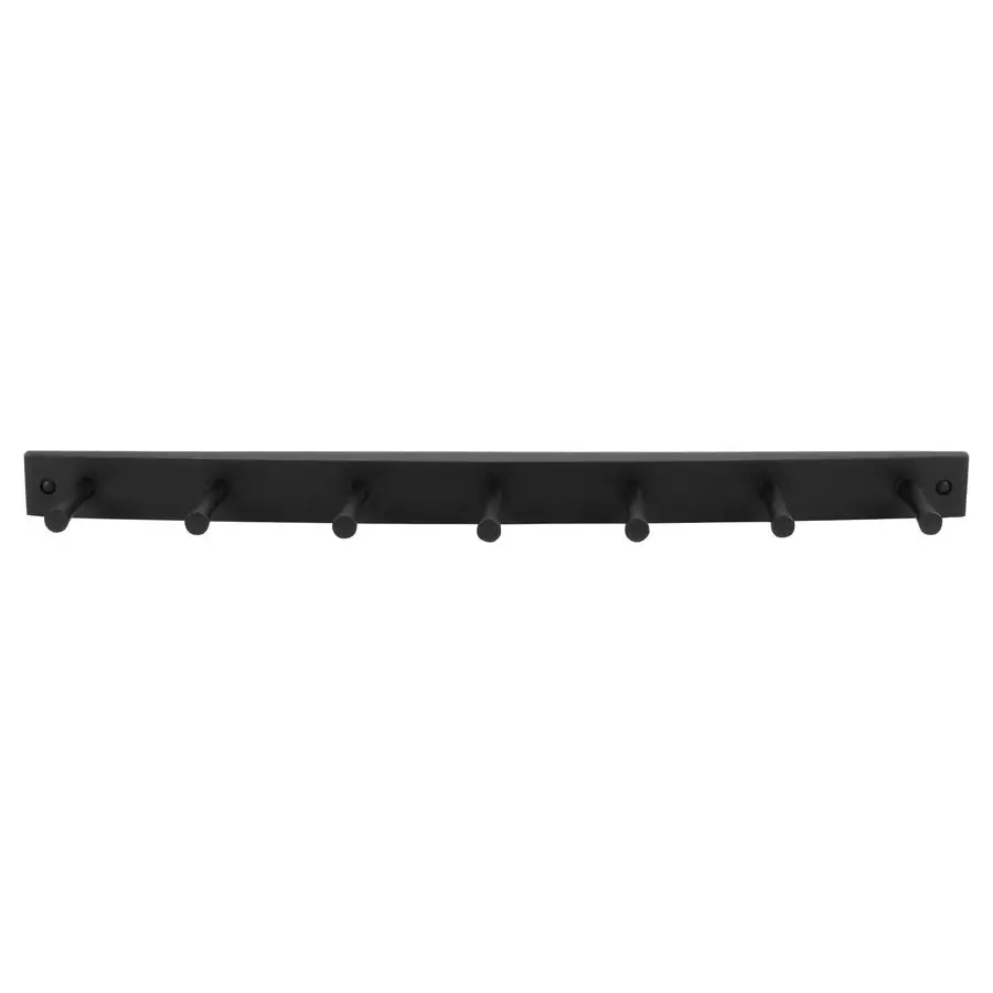 Diversified Wood Hook Rack, 7 Peg, Black
Diversified Wood Hook Rack, 7 Peg, Black