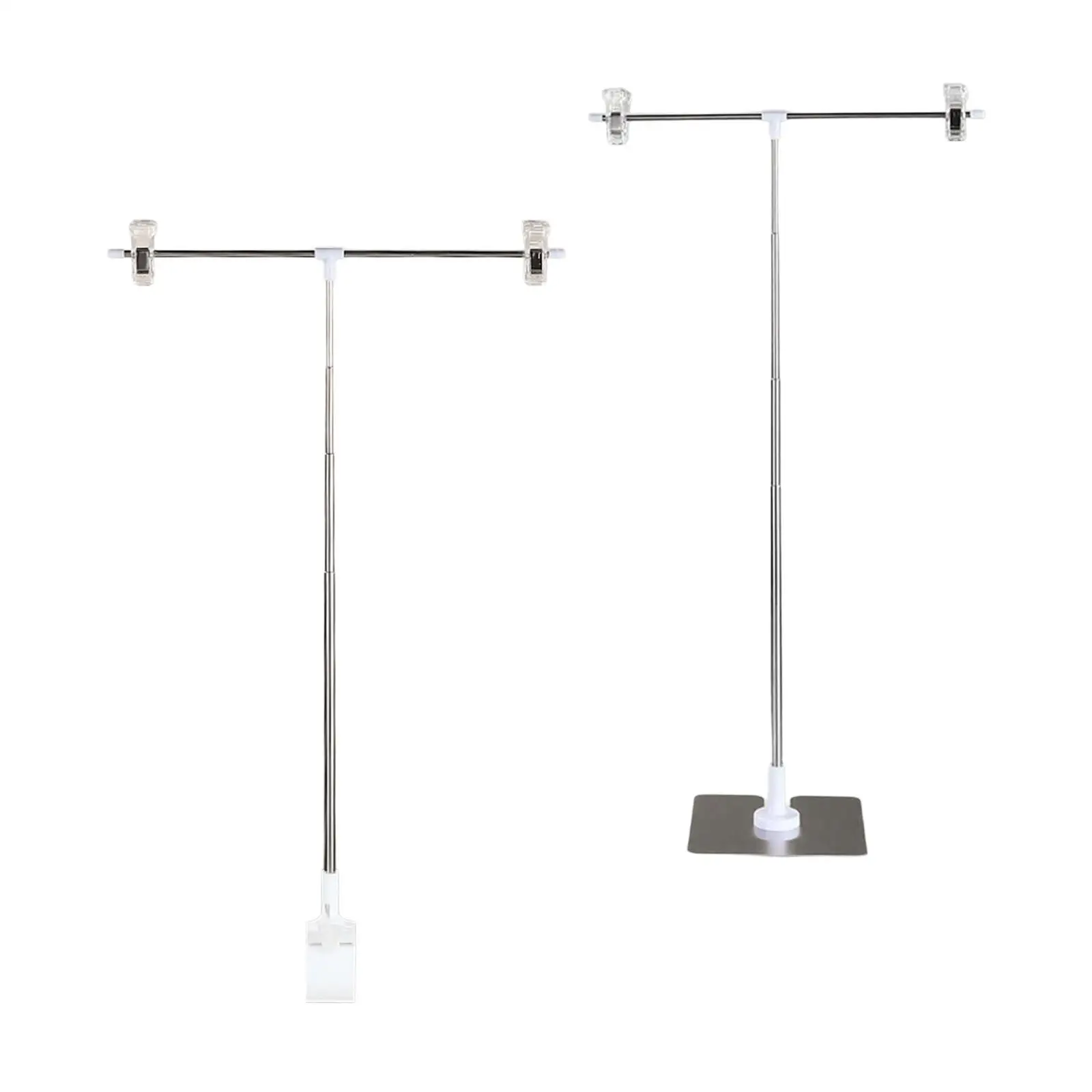 Sign Holder Clamp Aluminum Alloy Adjustable Height Price Display Rack Price Tag Clip for Exhibition Clothing Rack Supermarket
Sign Holder Clamp Aluminum Alloy Adjustable Height Price Display Rack Price Tag Clip for Exhibition Clothing Rack Supermarket