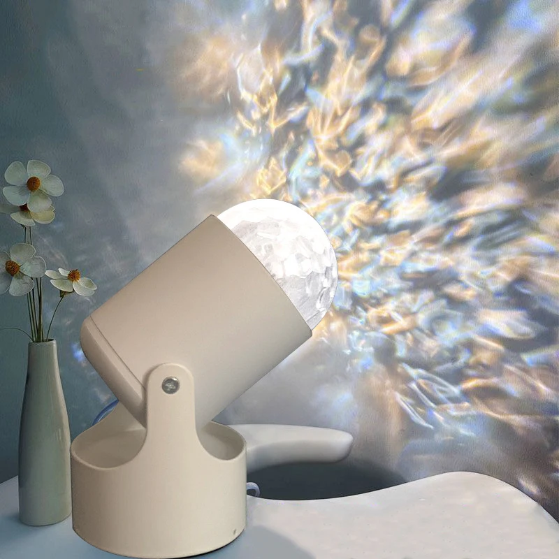 8 Colors Dynamic Water Wave LED Wall Lamp Bedroom Table Light Living Room Atmosphere Spotlight 180 Degree Rotating Stage Light
8 Colors Dynamic Water Wave LED Wall Lamp Bedroom Table Light Living Room Atmosphere Spotlight 180 Degree Rotating Stage Light