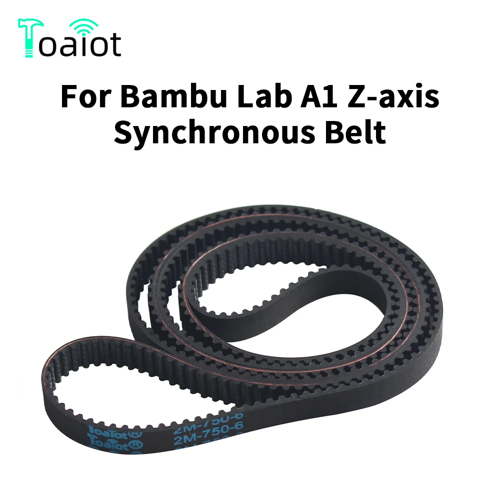Toaiot для Bambu Lab A1 синхронный ремень оси Z, высокотемпературный и износостойкий ремень для деталей 3D-принтера Bambu Lab A1
Toaiot для Bambu Lab A1 синхронный ремень оси Z, высокотемпературный и износостойкий ремень для деталей 3D-принтера Bambu Lab A1