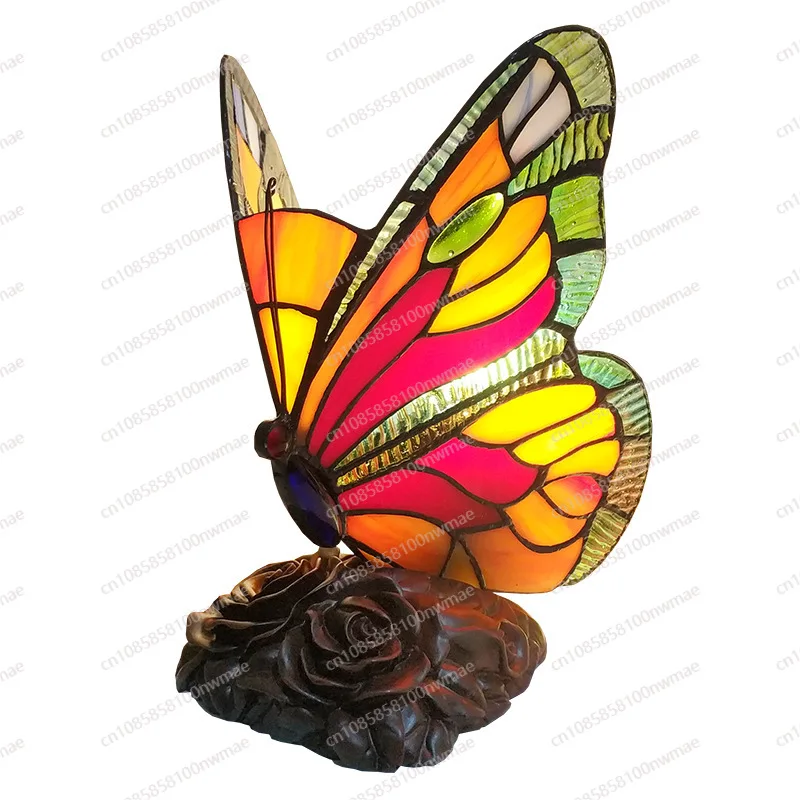 Beautiful Butterfly Lamp Vintage Table Lamp Tiffany Style Stained Glass Light Emitting Diode Modern Turkish Lamp Mosaic Glass
Beautiful Butterfly Lamp Vintage Table Lamp Tiffany Style Stained Glass Light Emitting Diode Modern Turkish Lamp Mosaic Glass