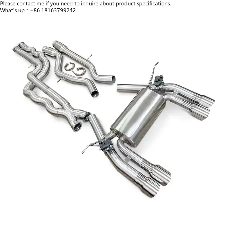 OEM Car Pipe Modification Valve Controlled Exhaust for M3M4 F80/F82 3.0T 2014-2019 304 Stainless Steel High Quality
OEM Car Pipe Modification Valve Controlled Exhaust for M3M4 F80/F82 3.0T 2014-2019 304 Stainless Steel High Quality