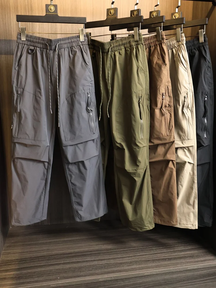 American Style Paratrooper Pants Men's Lightweight Quick Dry Straight Leg Casual Trousers Water Resistant Fashion Urban Style
American Style Paratrooper Pants Men's Lightweight Quick Dry Straight Leg Casual Trousers Water Resistant Fashion Urban Style