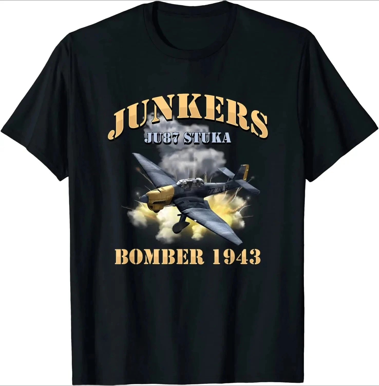 Aviation Gift Vintage Ju-87 Stuka Dive-bomber T-Shirt 100% Cotton O-Neck Short Sleeve Summer Casual Mens T-shirt
Aviation Gift Vintage Ju-87 Stuka Dive-bomber T-Shirt 100% Cotton O-Neck Short Sleeve Summer Casual Mens T-shirt