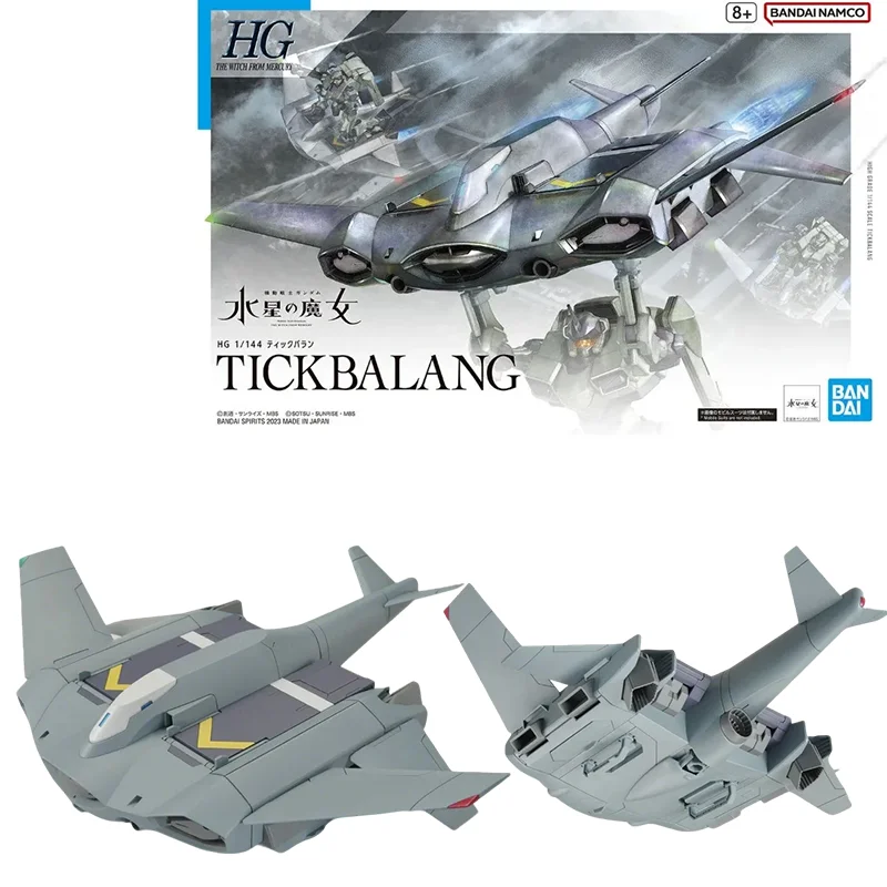 BANDAI Original ANIME The Witch from Mercury HG 1/144 TICKBALANG Assembly Plastic Model Action Toys Figures Gifts
BANDAI Original ANIME The Witch from Mercury HG 1/144 TICKBALANG Assembly Plastic Model Action Toys Figures Gifts