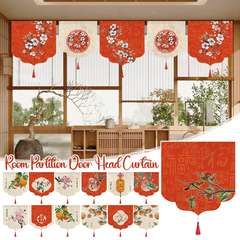 Japanese Tea Room Partition New Year's Half Curtain Restaurant Signboard Chinese Style Study Teahouse Curtain Window Pennant
Japanese Tea Room Partition New Year's Half Curtain Restaurant Signboard Chinese Style Study Teahouse Curtain Window Pennant