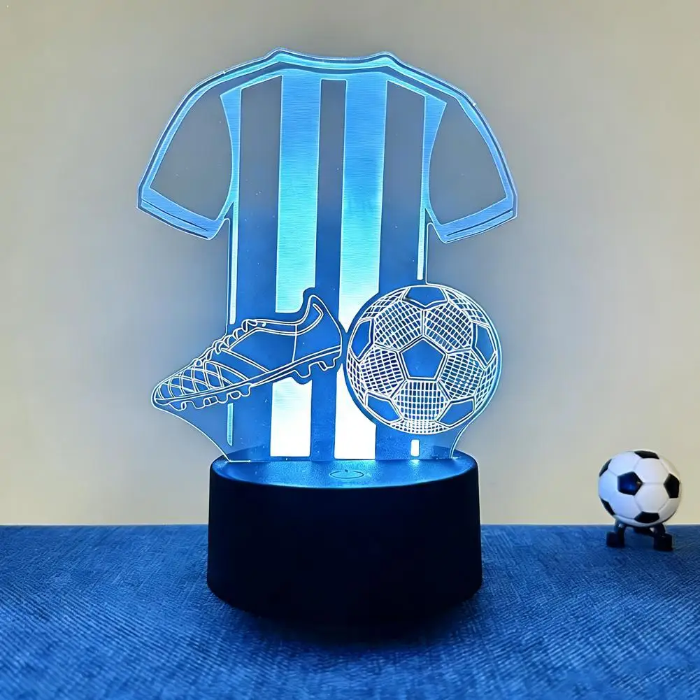 1 шт. футбольный спортивный ночник, 3D-илюзорный ночник, 7 цветов, сенсорный переключатель, декор комнаты, отличный подарок
1 шт. футбольный спортивный ночник, 3D-илюзорный ночник, 7 цветов, сенсорный переключатель, декор комнаты, отличный подарок