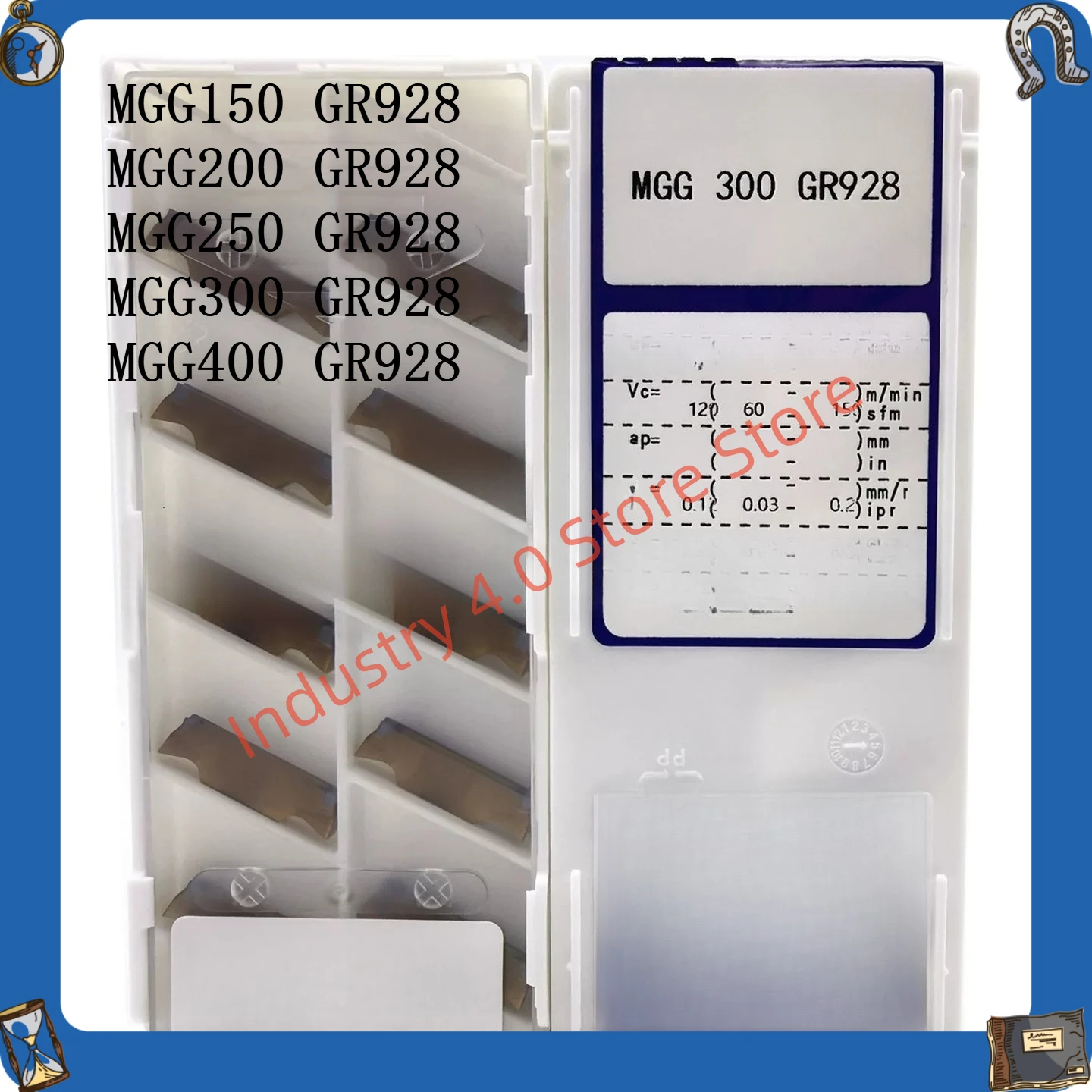 Fine Grinding Groove Blade A box of 10 tablets MGG150/200/250/300/400/500 GR928 528 958
Fine Grinding Groove Blade A box of 10 tablets MGG150/200/250/300/400/500 GR928 528 958