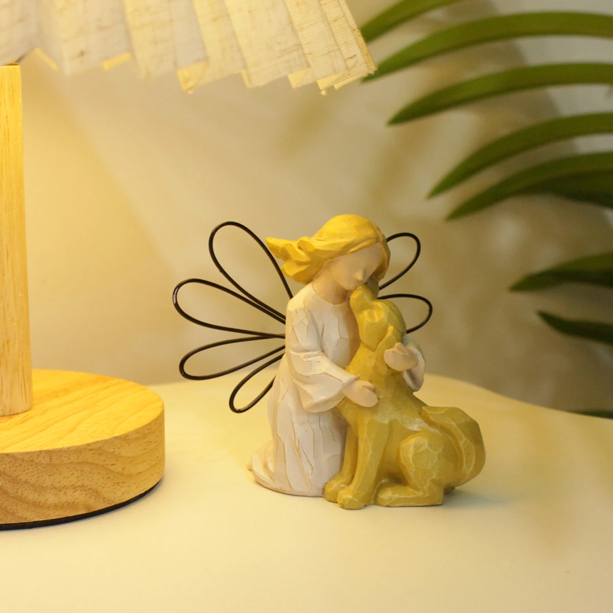 Angel and Dog Statue/Home - Outdoor Decoration Statue/Commemorative Puppy Statue -/Christmas - Valentine's Day Ideal Gift for Do
Angel and Dog Statue/Home - Outdoor Decoration Statue/Commemorative Puppy Statue -/Christmas - Valentine's Day Ideal Gift for Do