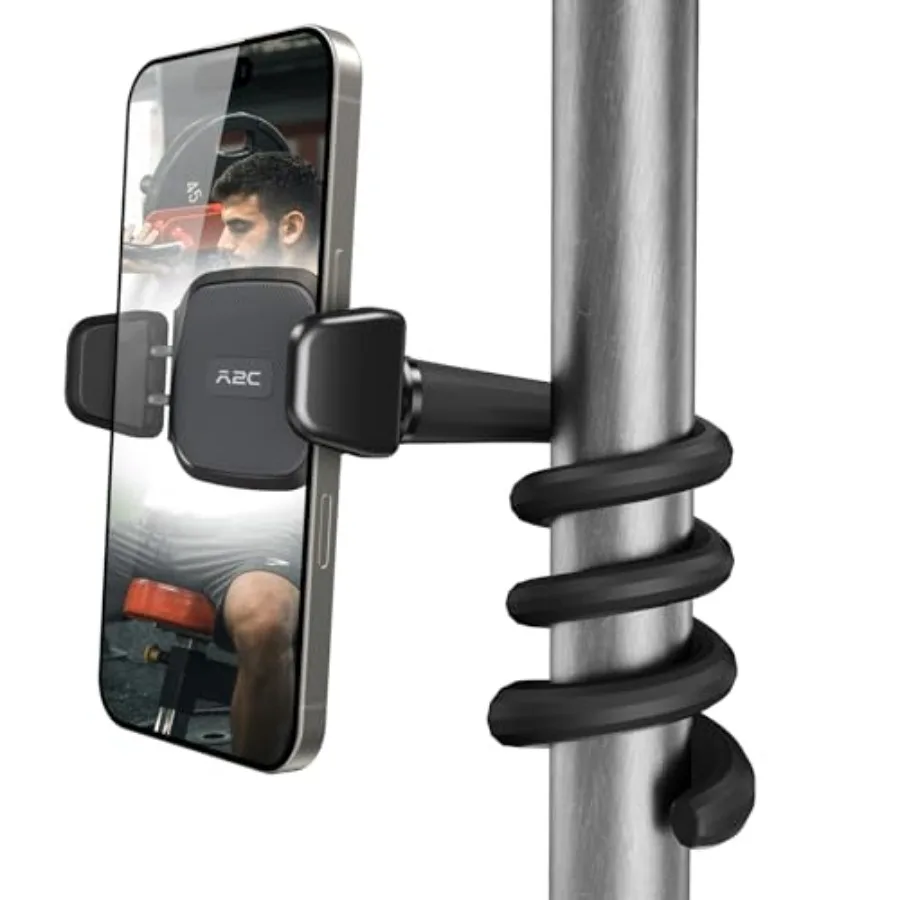 Flexible Phone Holder for Treadmill, Peloton, Stroller, Shopping Cart, Desk, Gooseneck Long Arm Phone Mount for 4.7"-6.9" Smart
Flexible Phone Holder for Treadmill, Peloton, Stroller, Shopping Cart, Desk, Gooseneck Long Arm Phone Mount for 4.7"-6.9" Smart