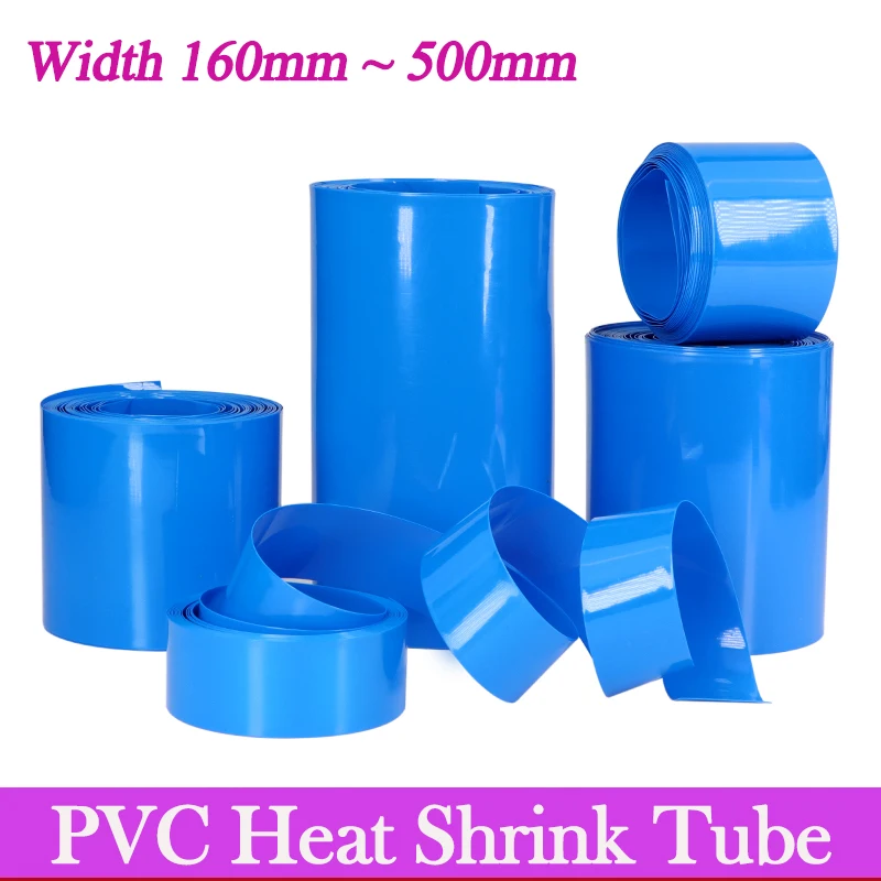 1~20m Blue PVC Heat Shrink Tube Lithium Case Wrap Width 160~500mm Cable Sleeve 18650 Lipo Battery Pack Protection Insulated Film
1~20m Blue PVC Heat Shrink Tube Lithium Case Wrap Width 160~500mm Cable Sleeve 18650 Lipo Battery Pack Protection Insulated Film