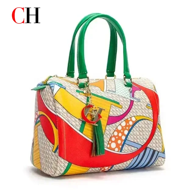 CH Ladies Bucket Bag Luxury Brand Designer New Ladies Large Capacity Exquisite Floral Pattern Travel Banquet High Grade Handbag
CH Ladies Bucket Bag Luxury Brand Designer New Ladies Large Capacity Exquisite Floral Pattern Travel Banquet High Grade Handbag
