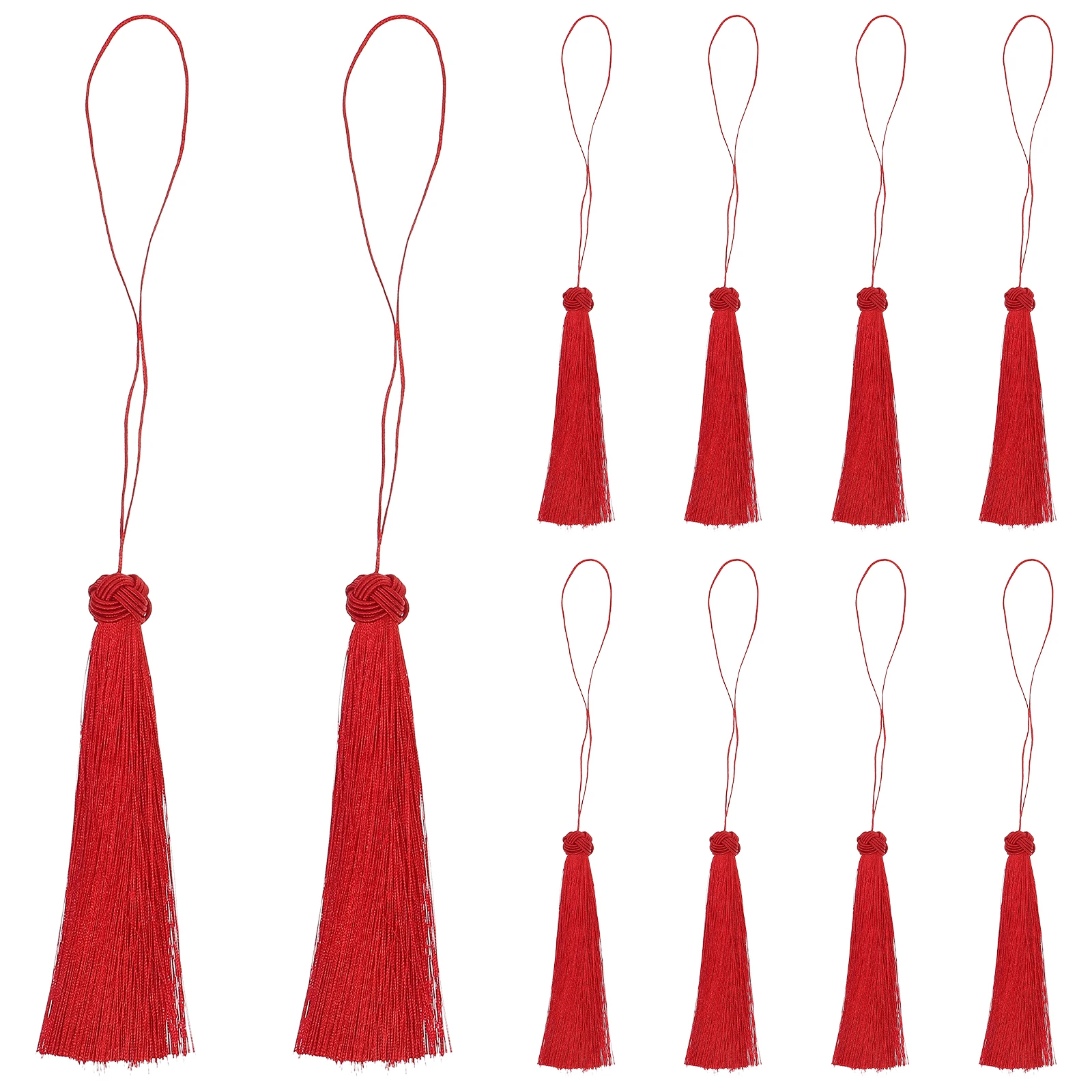 10pcs Tassel Decoration Craft Ornaments Jesus Red Diy Handicrafts Keychain Tassels Bookmark Tassels For Jewelry Making
10pcs Tassel Decoration Craft Ornaments Jesus Red Diy Handicrafts Keychain Tassels Bookmark Tassels For Jewelry Making