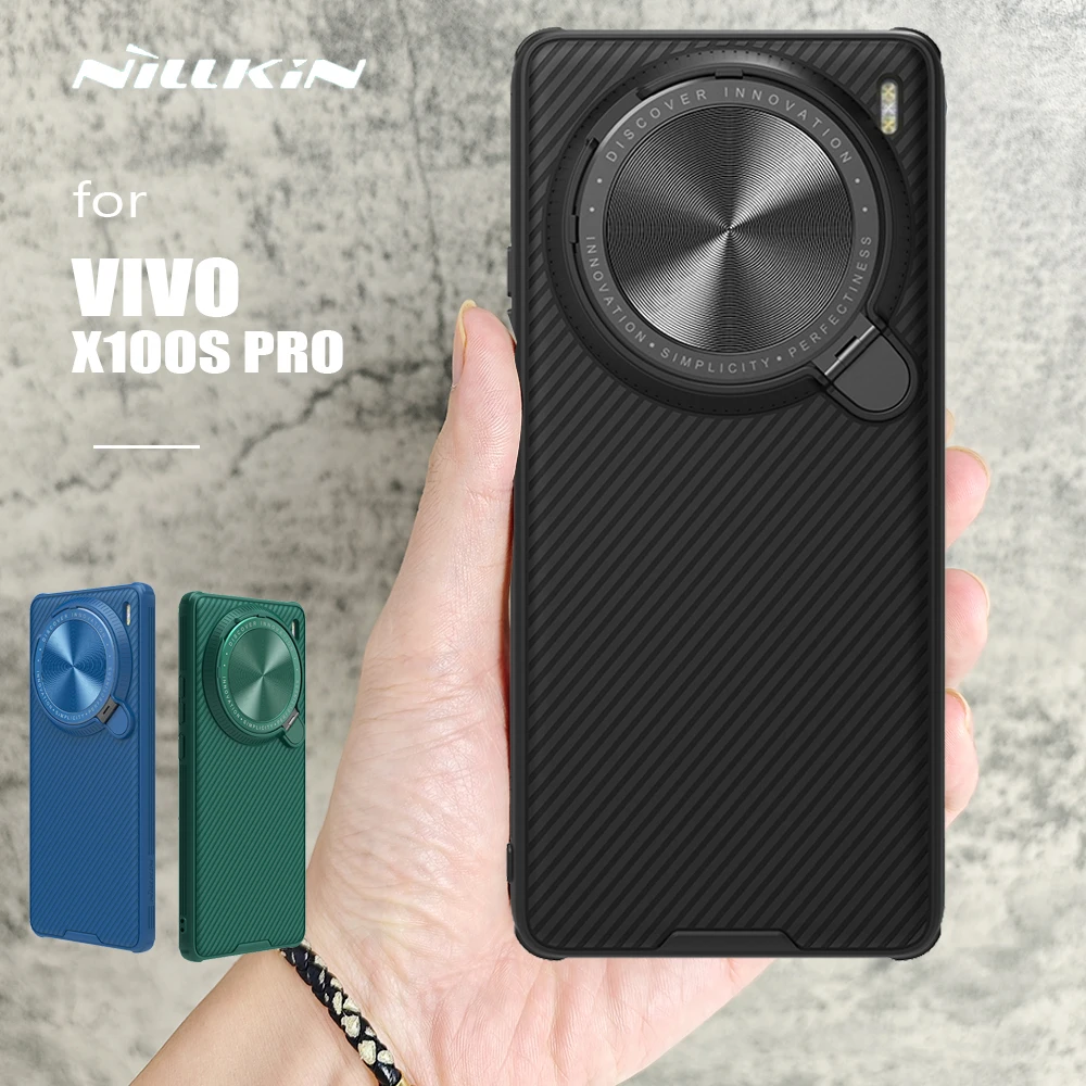 Чехол Nillkin для Vivo X100S Pro, реквизит для камеры, задняя крышка, чехол-подставка для камеры, чехол для Vivo X100S Pro, конфиденциальный объектив
Чехол Nillkin для Vivo X100S Pro, реквизит для камеры, задняя крышка, чехол-подставка для камеры, чехол для Vivo X100S Pro, конфиденциальный объектив
