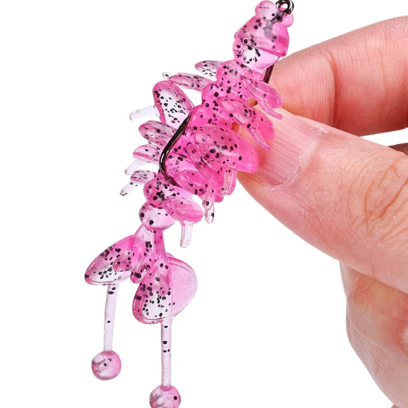 12pcs Fishing Lure Soft Worm Floating Shrimp TPE High Elasticity Artificial Wobbler Silicone Bait for Pike Bass Perch Sea Tackle
12pcs Fishing Lure Soft Worm Floating Shrimp TPE High Elasticity Artificial Wobbler Silicone Bait for Pike Bass Perch Sea Tackle