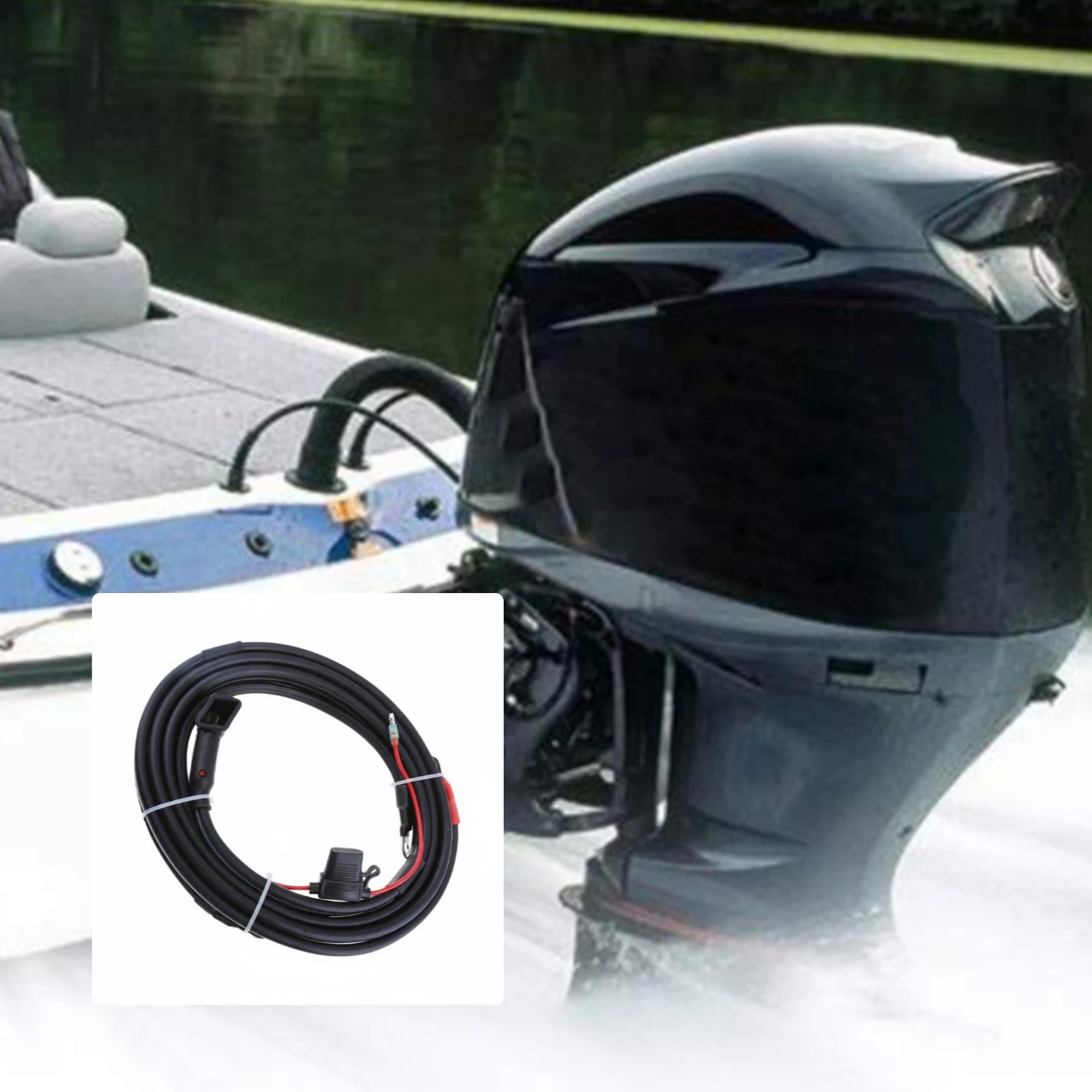 Outboard Engine Cable Heavy-Duty Marine Power Wire Boat Battery Lead High Conductivity Marine Battery Wire Set
Outboard Engine Cable Heavy-Duty Marine Power Wire Boat Battery Lead High Conductivity Marine Battery Wire Set