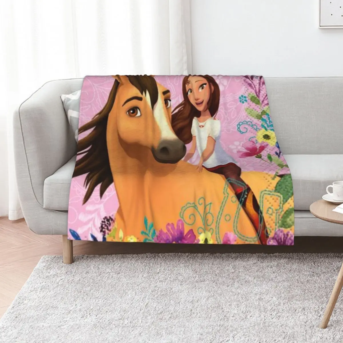 Spirit Riding Free Design Throw Blanket Shaggy warm for winter christmas decoration Bed Fashionable Blankets
Spirit Riding Free Design Throw Blanket Shaggy warm for winter christmas decoration Bed Fashionable Blankets