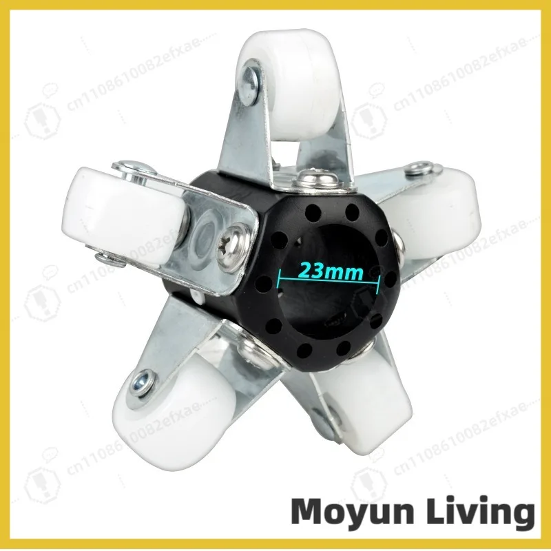 23mm Camera Roller Centering Guide for 100mm+ Pipe Inspection, Pipeline Crawler Support Frame
23mm Camera Roller Centering Guide for 100mm+ Pipe Inspection, Pipeline Crawler Support Frame