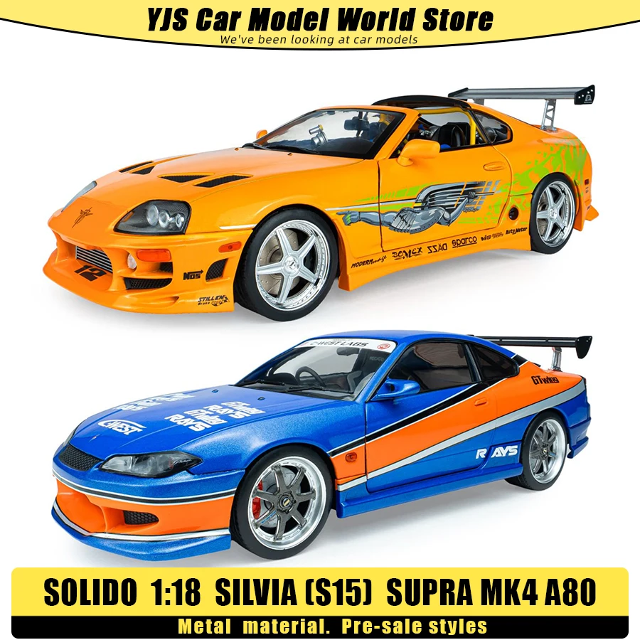 Модель Solido Diecast 1:18 SUPRA MK4 A80 SILVIA (S15) — статичная модель автомобиля, коллекционный предмет, подарок на праздники для друзей.
Модель Solido Diecast 1:18 SUPRA MK4 A80 SILVIA (S15) — статичная модель автомобиля, коллекционный предмет, подарок на праздники для друзей.
