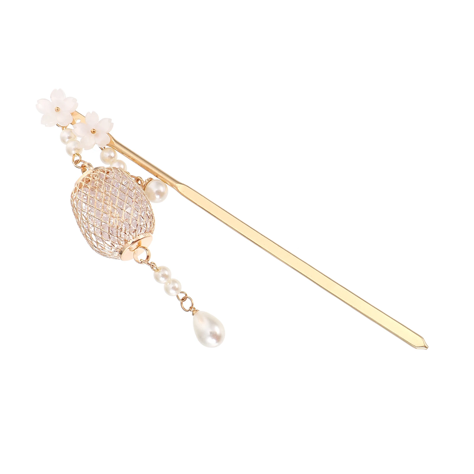 Traditional Flower Headdress Hair Bun Stick Clip Pin Tassel Hairpin Long Chinese Golden iental Style Smooth No Snag Elderly
Traditional Flower Headdress Hair Bun Stick Clip Pin Tassel Hairpin Long Chinese Golden iental Style Smooth No Snag Elderly