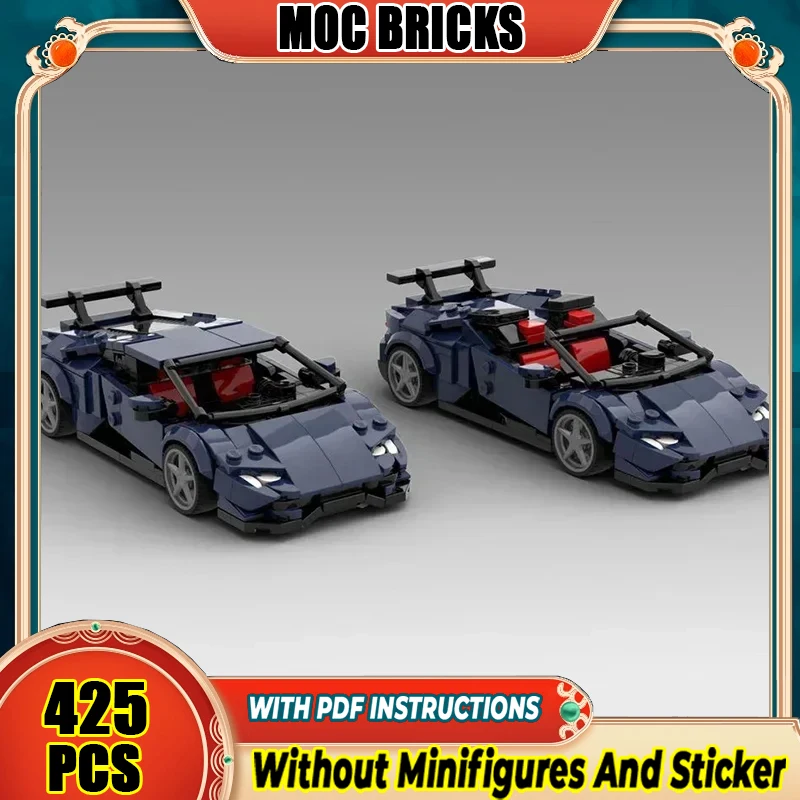 Champion Speed Cars Sets Moc Building Blocks Two Forms Dark Blue City Car Model Technology Bricks DIY Assembly Toy Gifts
Champion Speed Cars Sets Moc Building Blocks Two Forms Dark Blue City Car Model Technology Bricks DIY Assembly Toy Gifts
