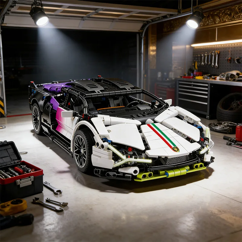 Конструктор 1:14 MOC «Технический автомобиль Lamborghini» (фиолетовый), спортивная роскошная модель, развивающая игрушка, подарок для взрослых и детей
Конструктор 1:14 MOC «Технический автомобиль Lamborghini» (фиолетовый), спортивная роскошная модель, развивающая игрушка, подарок для взрослых и детей