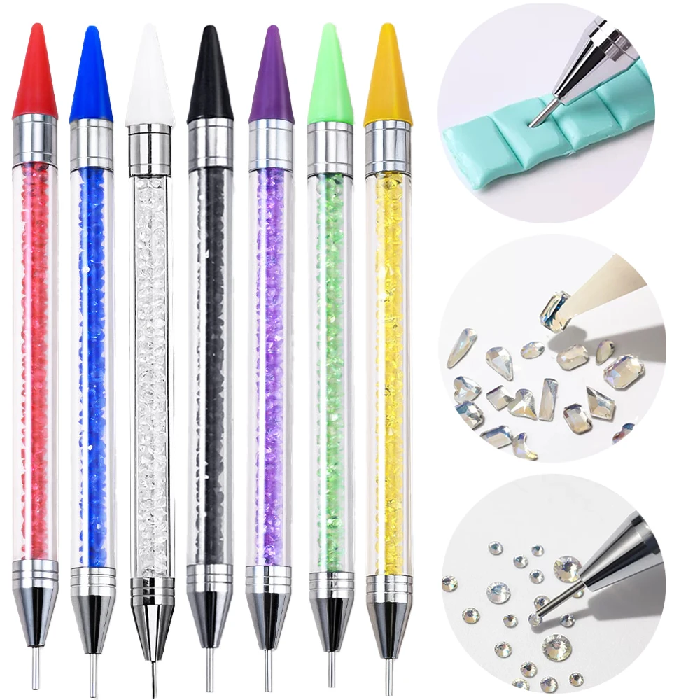 1pcs Rhinestone Picker Dotting Pen Nails Art Crystal Double Head Point Drill Pen Gem Picker Wax Pencil for DIY Clay Jewelry Tool
1pcs Rhinestone Picker Dotting Pen Nails Art Crystal Double Head Point Drill Pen Gem Picker Wax Pencil for DIY Clay Jewelry Tool