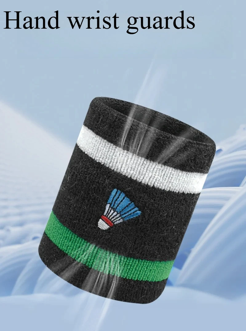 Badminton Wrist Guard Sports Equipment Professional Tennis Protection Running Sweat Absorption Anti-sprain Protection Wrist
Badminton Wrist Guard Sports Equipment Professional Tennis Protection Running Sweat Absorption Anti-sprain Protection Wrist