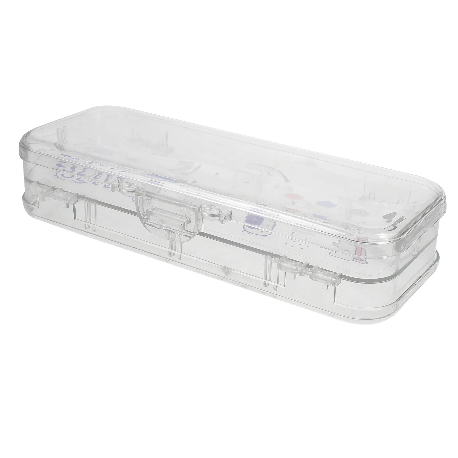 Clear Plastic Pencil Box Large Capacity Multi-Use Pencil Organizer Convenient Pen Storage Case for Stationery Cosmetics Keys
Clear Plastic Pencil Box Large Capacity Multi-Use Pencil Organizer Convenient Pen Storage Case for Stationery Cosmetics Keys