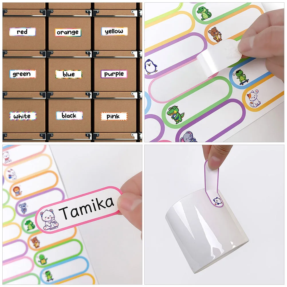 10 Sheets Name Stickers Waterproof Label Tabs Elementary School Students Self Adhesive Paper Tags for Bottles Daycare
10 Sheets Name Stickers Waterproof Label Tabs Elementary School Students Self Adhesive Paper Tags for Bottles Daycare