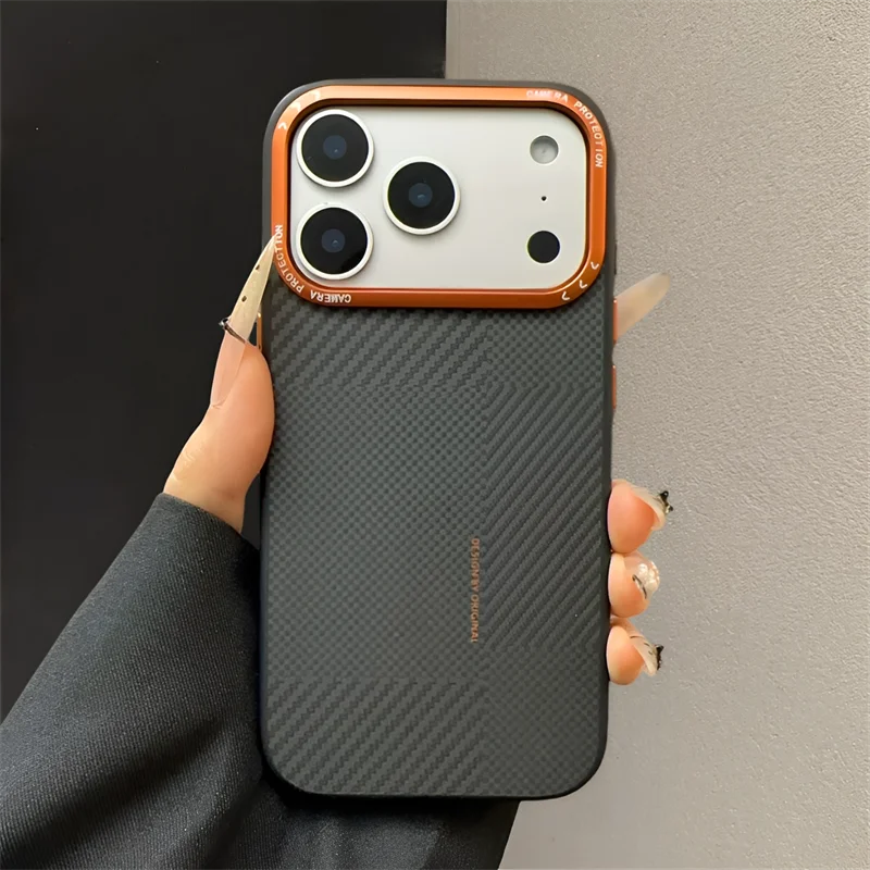 Carbon Fiber Texture Magnetic Matte Cases For iPhone 17 16 15 Pro Max Magnets Charging Luxury Camera Lens Protective Phone Cover
Carbon Fiber Texture Magnetic Matte Cases For iPhone 17 16 15 Pro Max Magnets Charging Luxury Camera Lens Protective Phone Cover