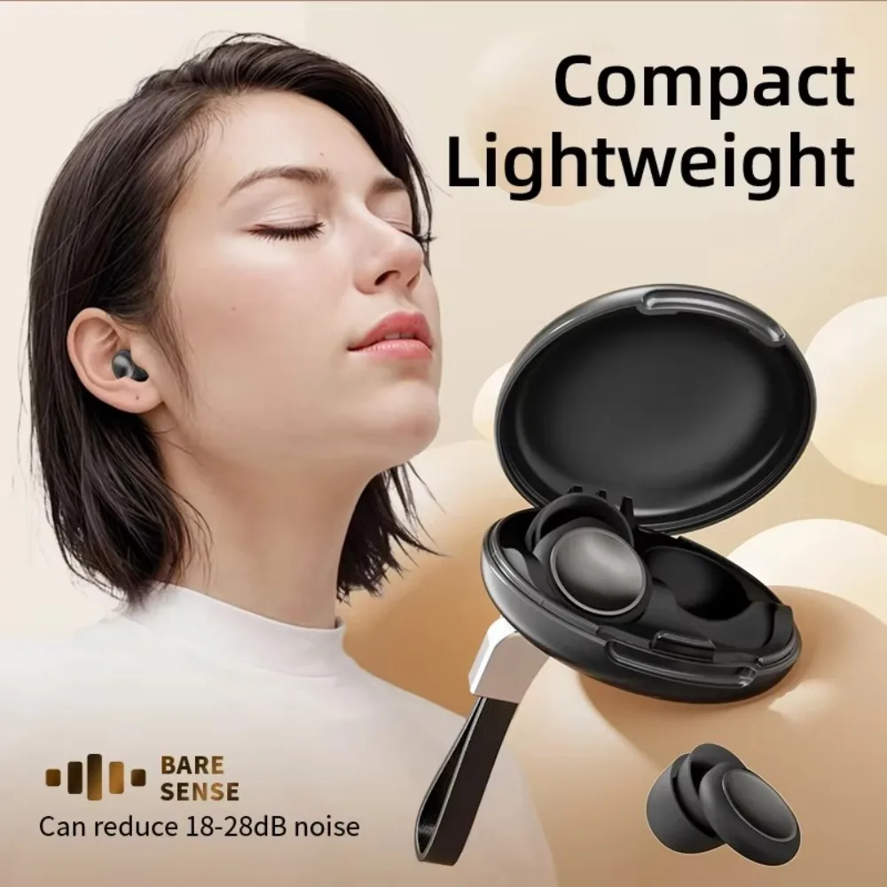 Noise Reduction Noise Cancelling Earbuds Reusable Waterproof Silent Sleep Earbuds Soft Silicone Anti-noise Noise Proof Earplugs
Noise Reduction Noise Cancelling Earbuds Reusable Waterproof Silent Sleep Earbuds Soft Silicone Anti-noise Noise Proof Earplugs