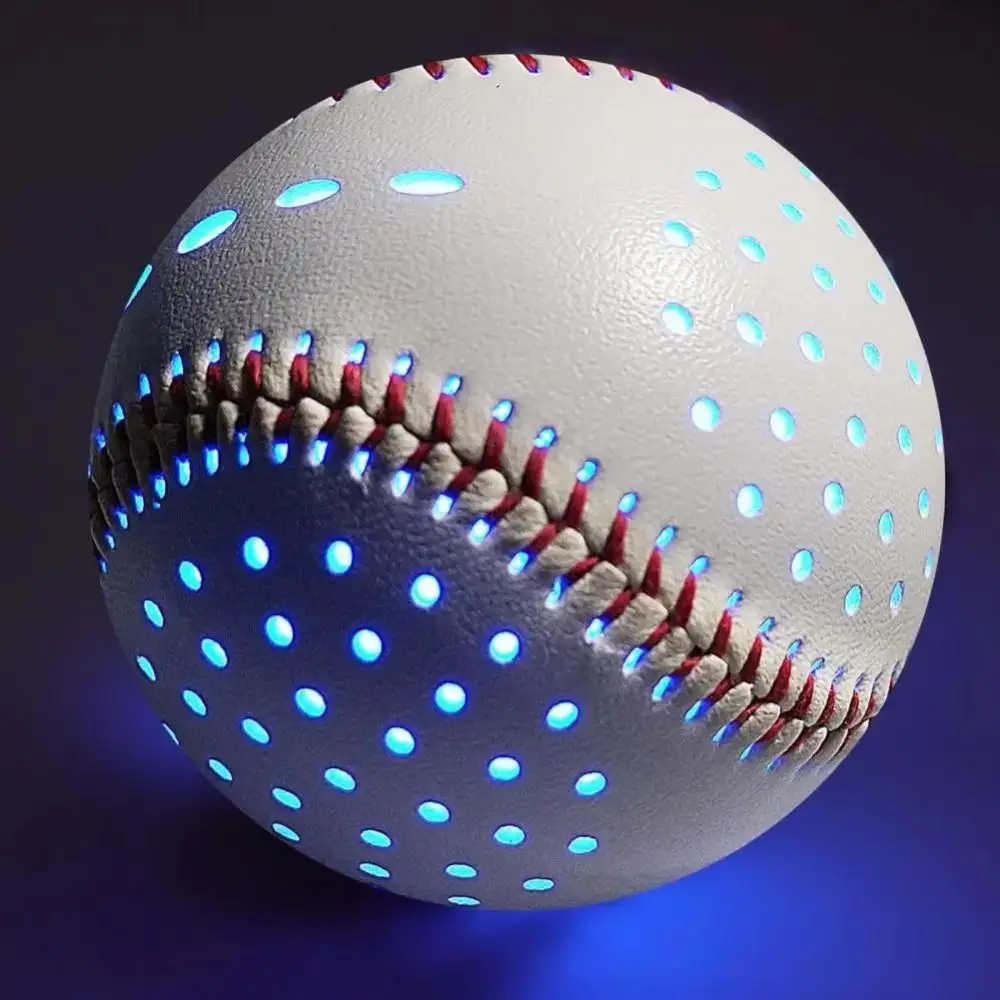 6 Colors LED Glow Baseball 2 Shining Modes RGB Glow Baseball Toy High Brightness Night Decorative Simulation Baseball Toy Gift
6 Colors LED Glow Baseball 2 Shining Modes RGB Glow Baseball Toy High Brightness Night Decorative Simulation Baseball Toy Gift