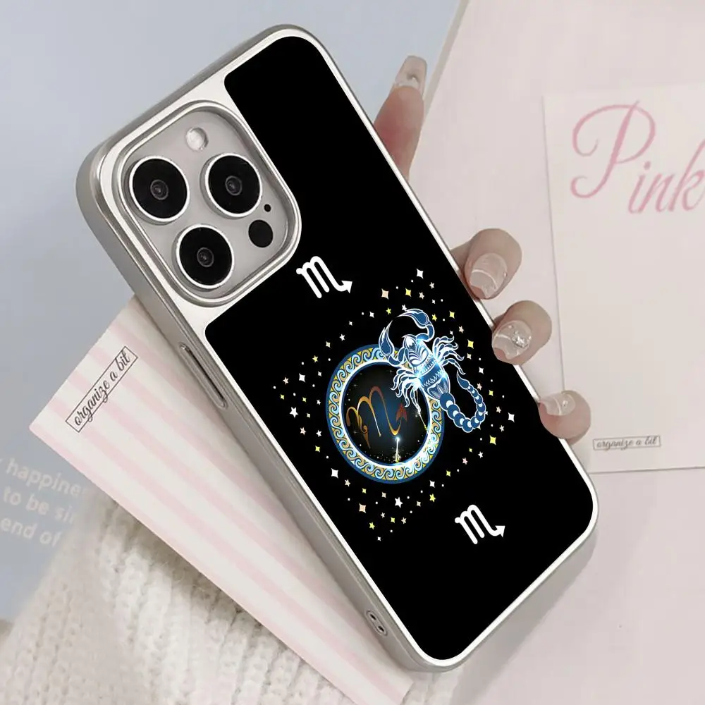 Чехол для телефона с изображением знака зодиака Скорпион для iPhone 17 16 15 14 13 12 11 Air Pro Max Plus, с серебряным покрытием, цветной, для мобильных телефонов
Чехол для телефона с изображением знака зодиака Скорпион для iPhone 17 16 15 14 13 12 11 Air Pro Max Plus, с серебряным покрытием, цветной, для мобильных телефонов