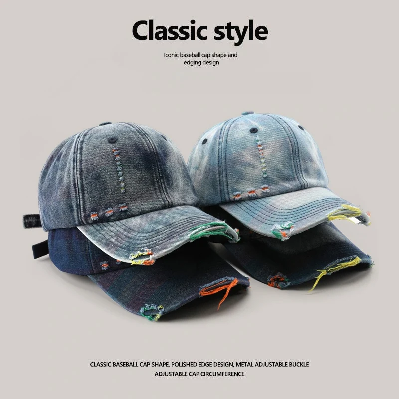 Personalized Korean Style Fashion Washed Solid Color Women's Baseball Cap Outdoor Men's Travel Sun Protection Baseball Cap 
Personalized Korean Style Fashion Washed Solid Color Women's Baseball Cap Outdoor Men's Travel Sun Protection Baseball Cap