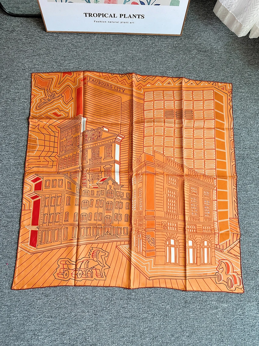 90CM Silk Scarf Luxury Square Bandanas Hems Hand Rolled Edges Shawls Head Bag Accessories Lover Mother Gift
90CM Silk Scarf Luxury Square Bandanas Hems Hand Rolled Edges Shawls Head Bag Accessories Lover Mother Gift