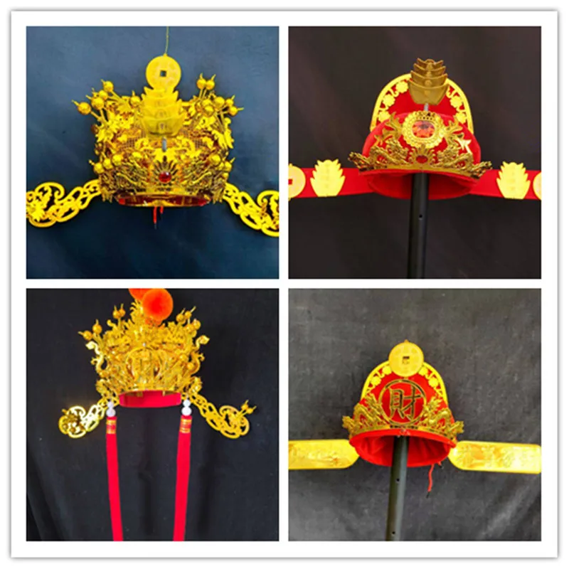 7 Styles Red Golden Chinese God Of Fortune Hat Festival New Year Headgear Wealth God Champion Hats Zhuang Yuan Cai Shen Hat
7 Styles Red Golden Chinese God Of Fortune Hat Festival New Year Headgear Wealth God Champion Hats Zhuang Yuan Cai Shen Hat