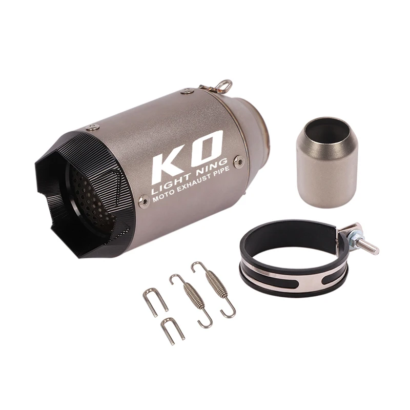 Universal 51mm Slip On Motorcycle GP Exhaust CNC Carbon Fiber Escape Muffler For Kawasaki Z900 FZ6 RC390 S1000XR Stainless Steel
Universal 51mm Slip On Motorcycle GP Exhaust CNC Carbon Fiber Escape Muffler For Kawasaki Z900 FZ6 RC390 S1000XR Stainless Steel