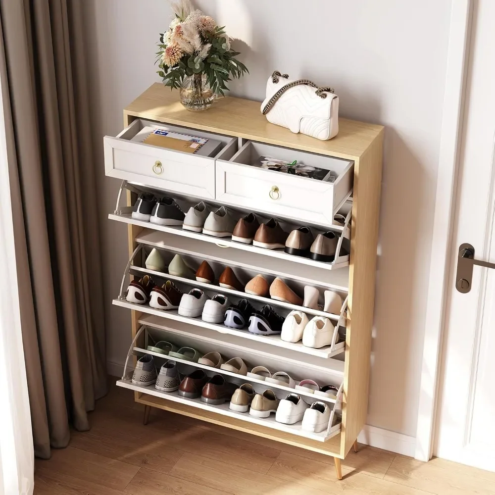 shoe cabinet storage room with metal legs, Shoe cabinet with 3 flip drawers and 2 drawers, independent and adjustable shelves
shoe cabinet storage room with metal legs, Shoe cabinet with 3 flip drawers and 2 drawers, independent and adjustable shelves