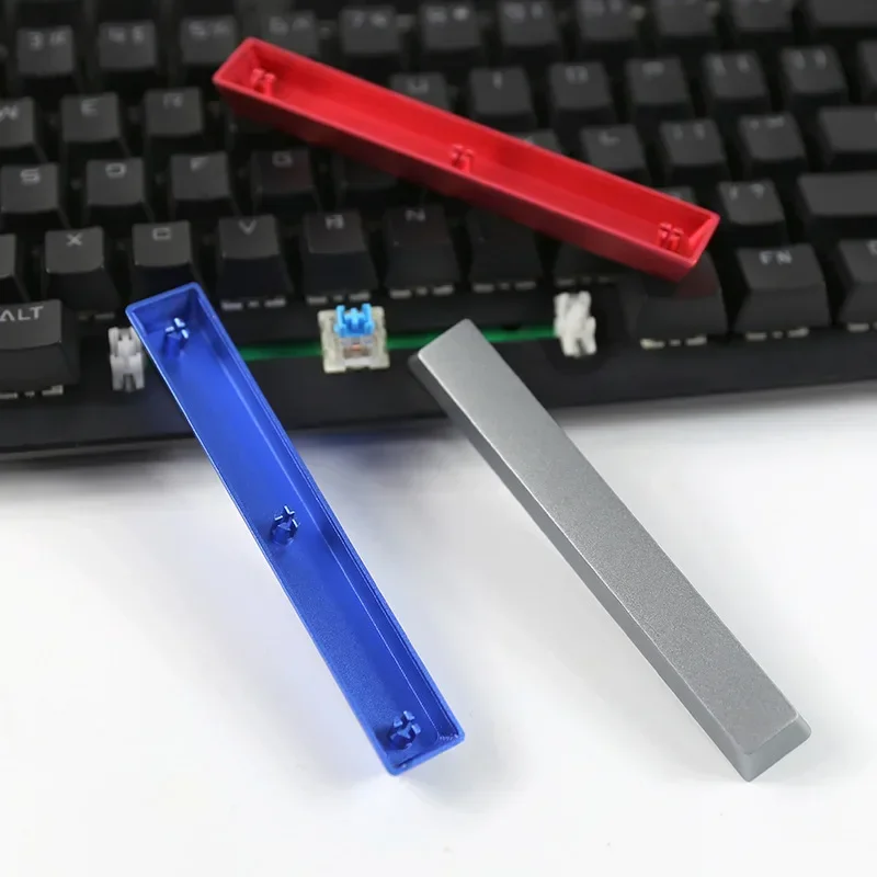 6.25U Metal Spacebar Keycaps Custom Aluminum Alloy Keyboard Caps Silver Gold Key Caps Mechanical Keyboard CNC Gaming Accessories
6.25U Metal Spacebar Keycaps Custom Aluminum Alloy Keyboard Caps Silver Gold Key Caps Mechanical Keyboard CNC Gaming Accessories